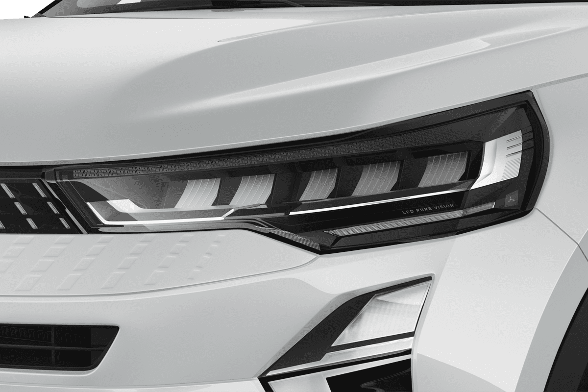 Frontscheinwerfer eines Renault Captur Hybrid 