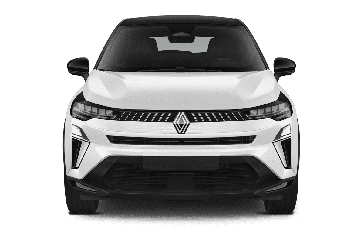 Frontansicht eines Renault Captur , freigestellt