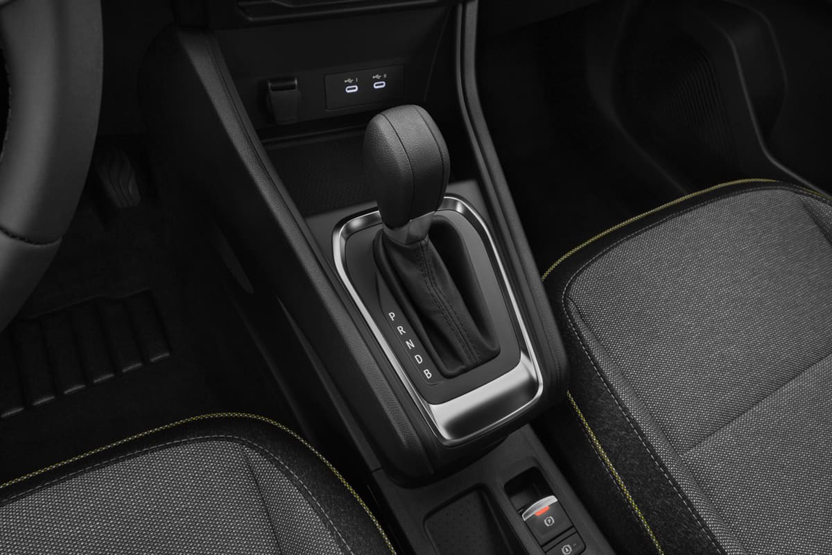 Schaltknüppel eines Renault Captur