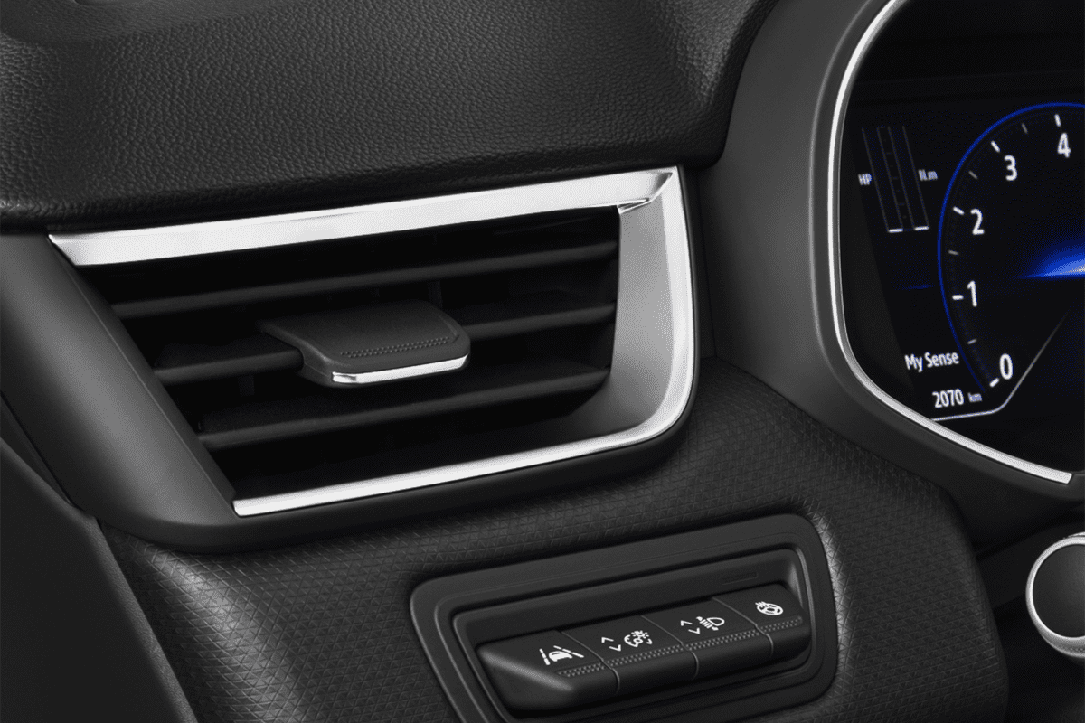 Lüftung eines Renault Clio LPG