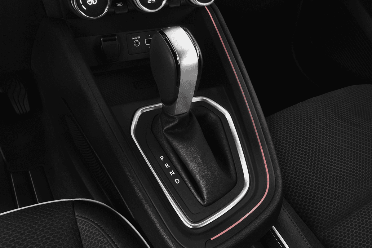 Schaltknüppel eines Renault Clio LPG