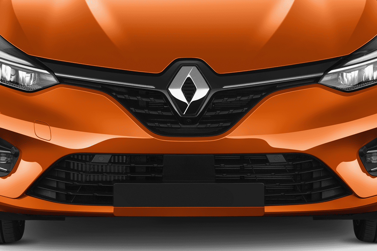 Kühlergrill eines Renault Clio LPG