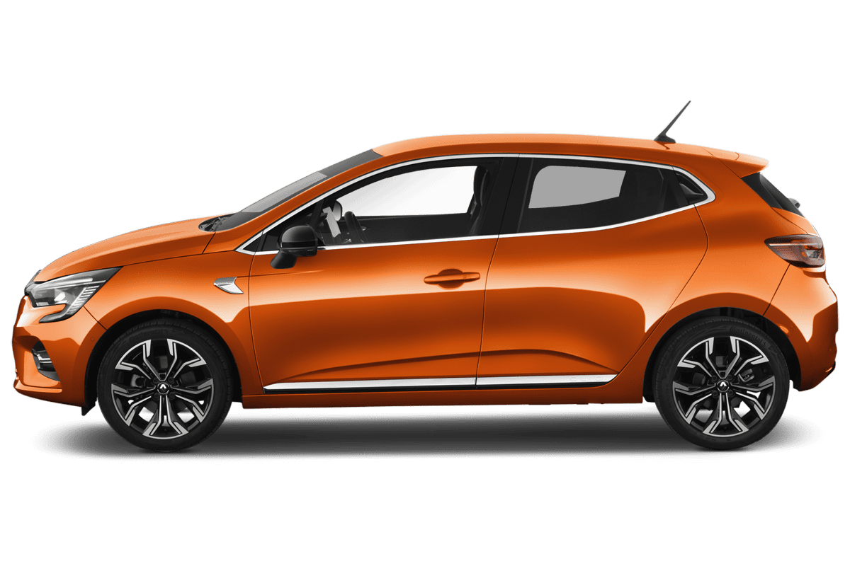 Seitenansicht eines Renault Clio LPG