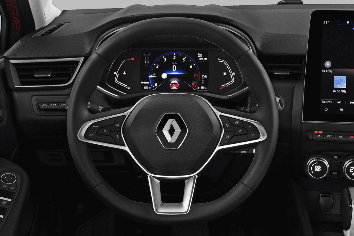 Lenkrad eines Renault Clio LPG