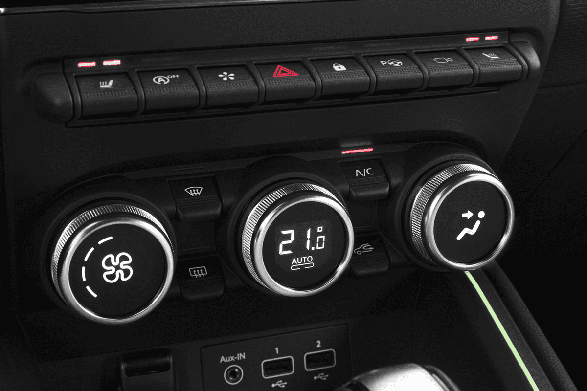 Klimasteuerung eines Renault Clio LPG