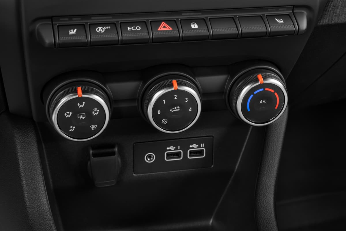 Klimasteuerung eines Renault Clio (neues Modell)