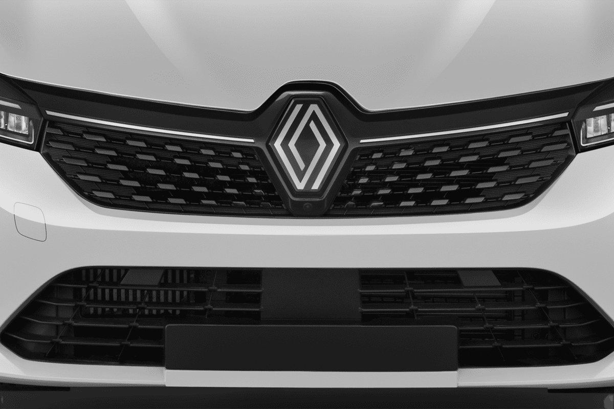 Kühlergrill eines Renault Clio (neues Modell)