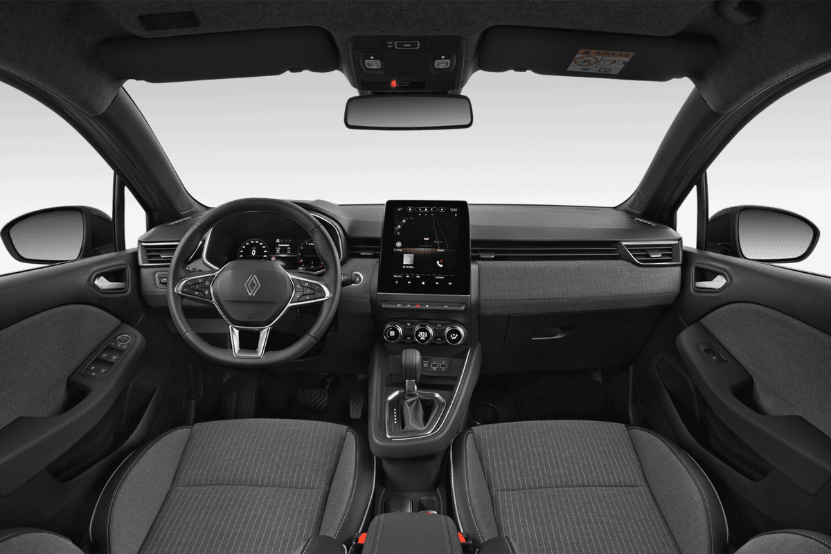 Armaturenbrett eines Renault Clio Hybrid (neues Modell)