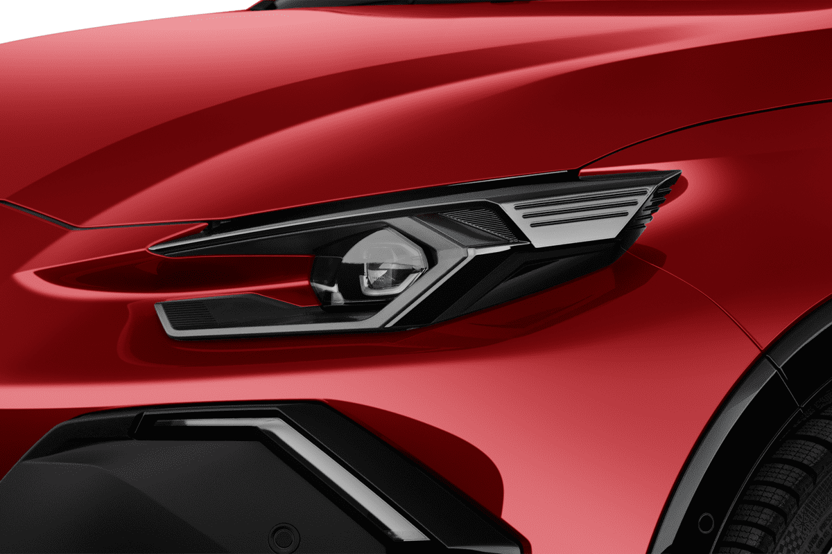 Frontscheinwerfer eines Renault Clio Hybrid (neues Modell)