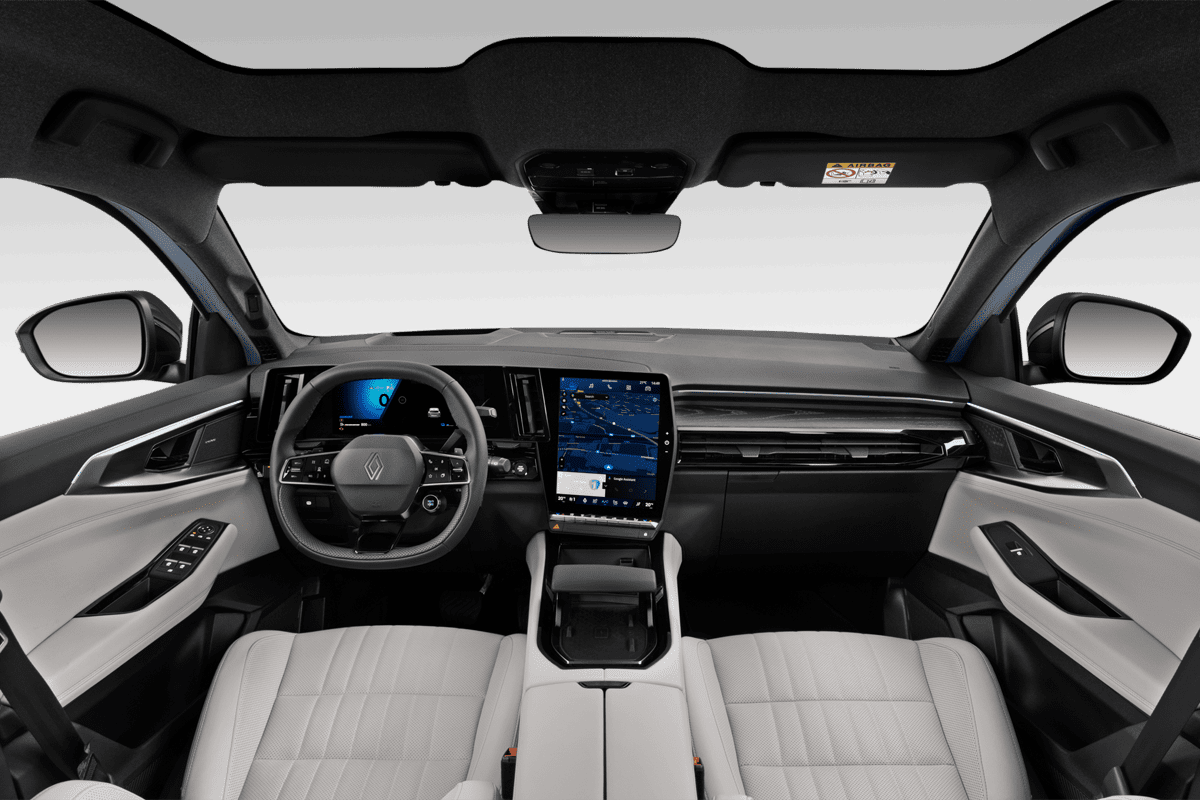 Armaturenbrett eines Renault Espace Hybrid 