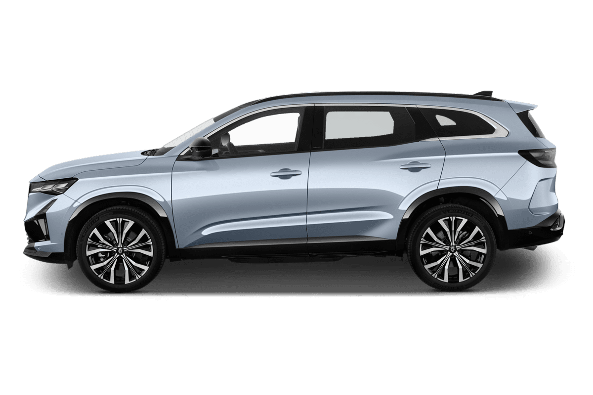 Seitenansicht eines Renault Espace Hybrid 