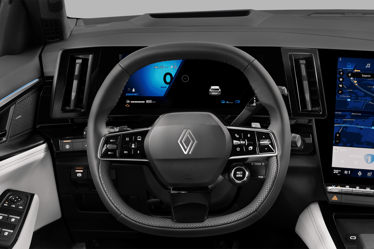 Lenkrad eines Renault Espace Hybrid 