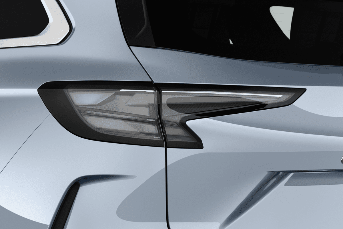 Heckleuchten eines Renault Espace Hybrid 