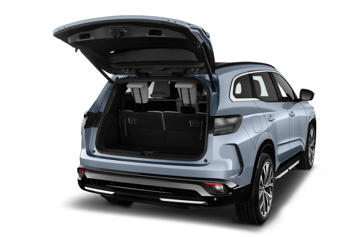 Kofferraum eines Renault Espace Hybrid 