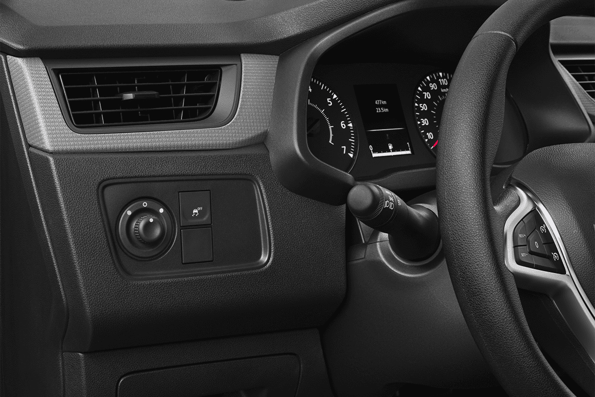 Lüftung eines Renault Express