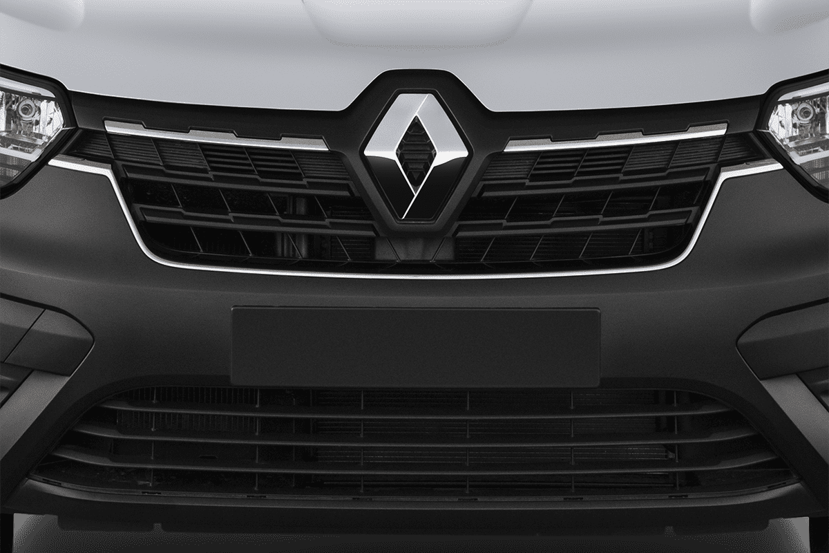 Kühlergrill eines Renault Express