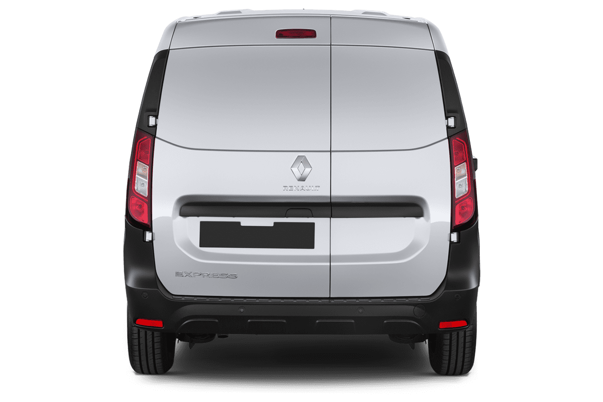 Heckansicht eines Renault Express