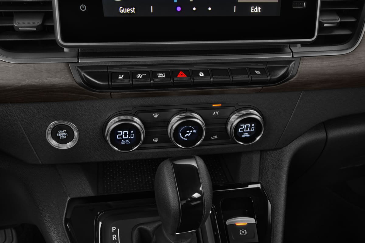 Klimasteuerung eines Renault Grand Kangoo