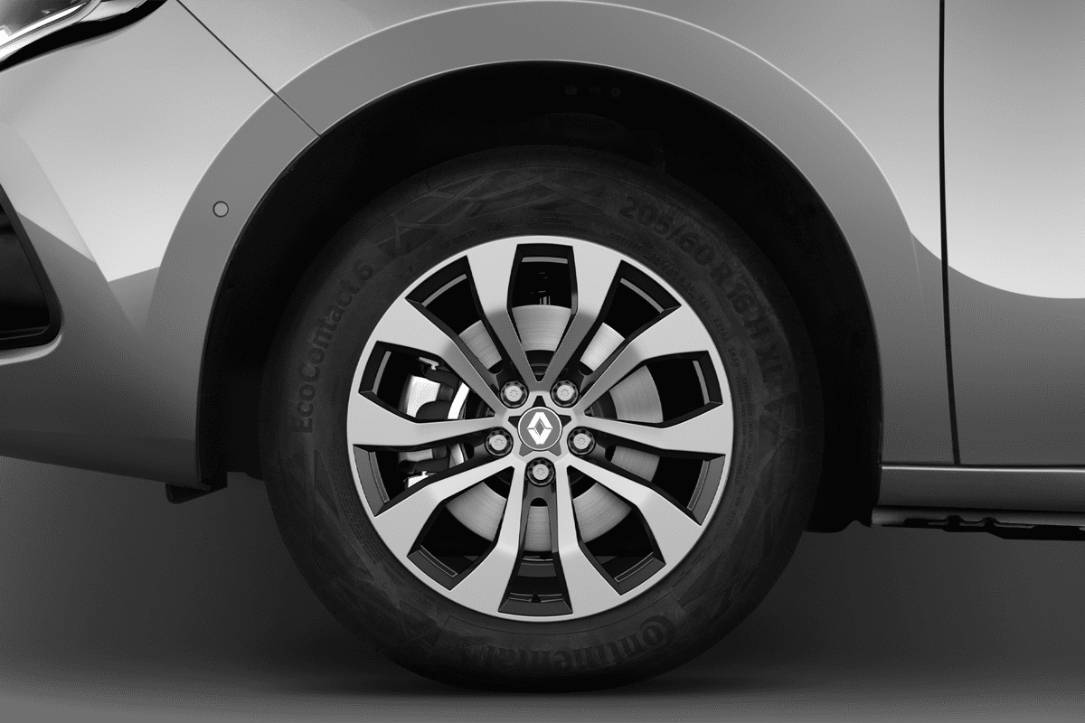 Radkappe oder Felge eines Renault Grand Kangoo