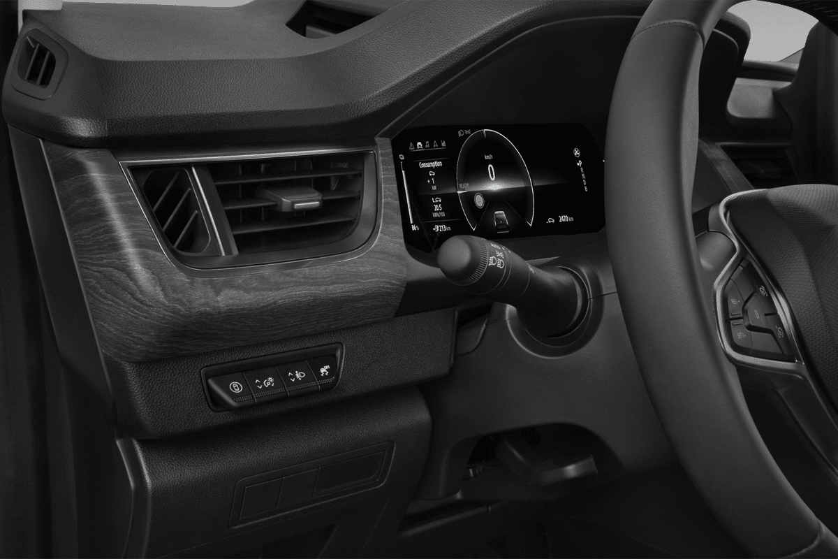 Lüftung eines Renault Kangoo E-Tech