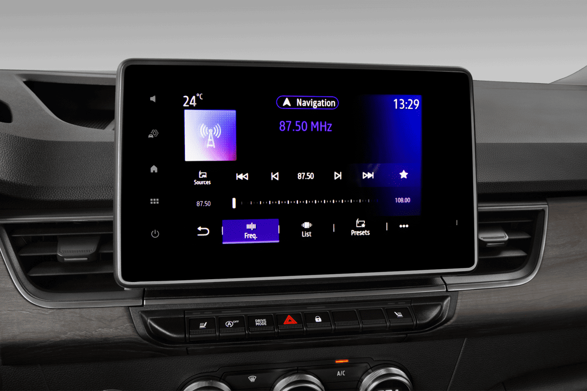 Audiosystem eines Renault Kangoo E-Tech