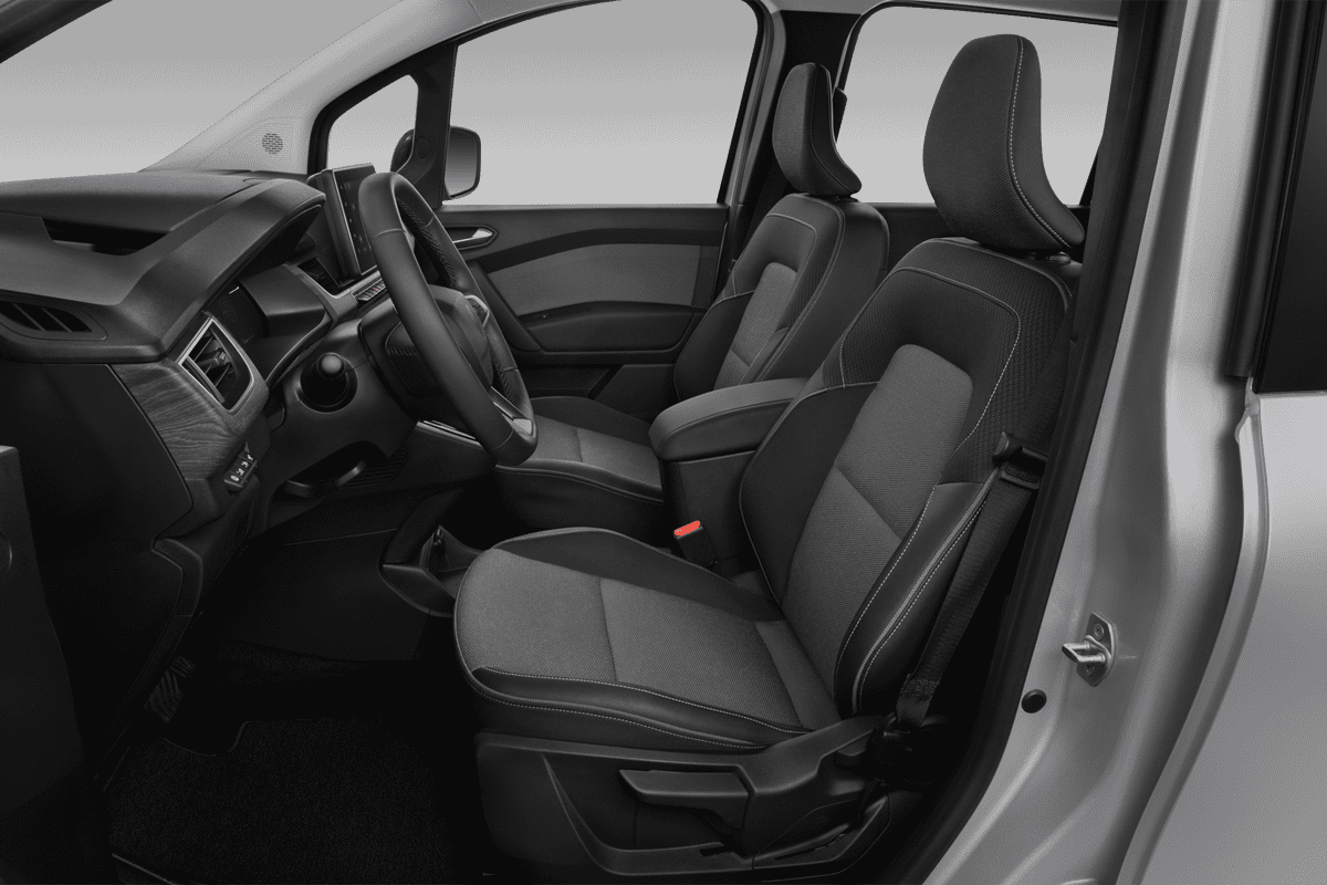 Vordersitze eines Renault Kangoo E-Tech