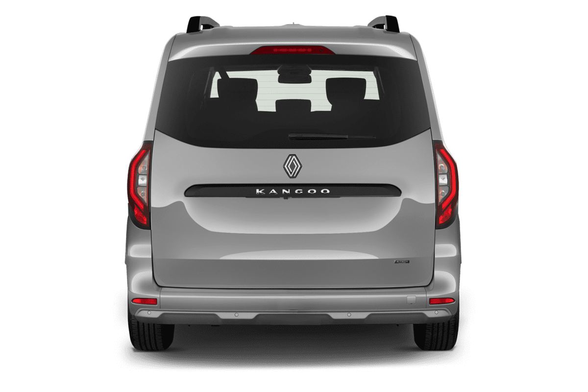 Heckansicht eines Renault Kangoo E-Tech