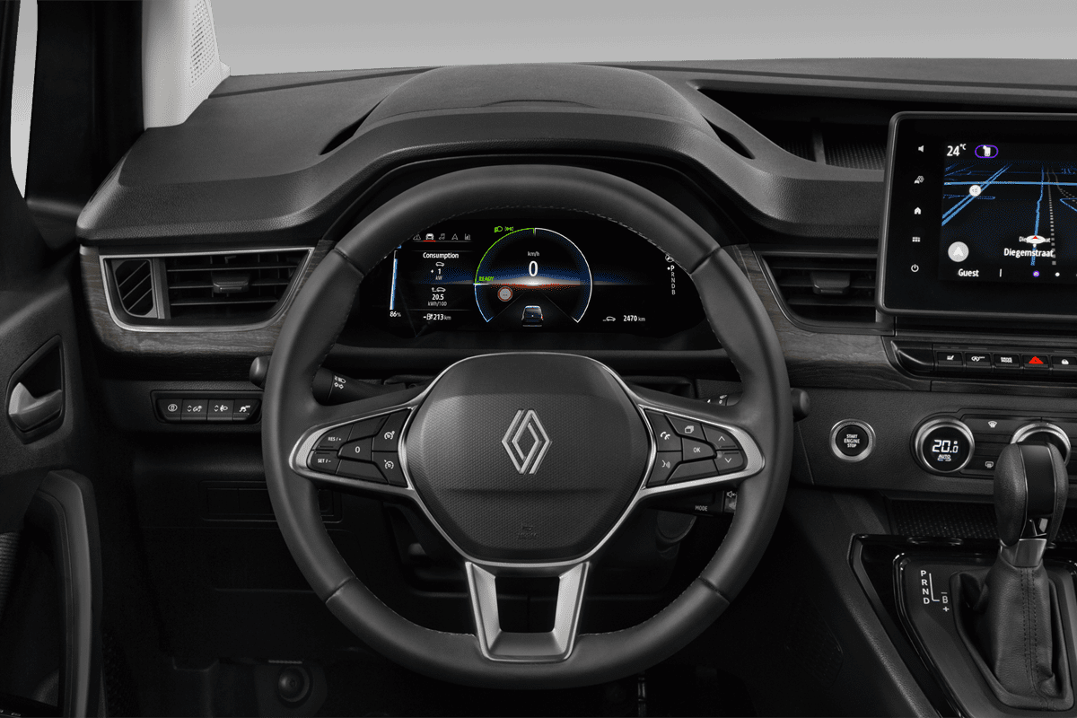 Lenkrad eines Renault Kangoo E-Tech