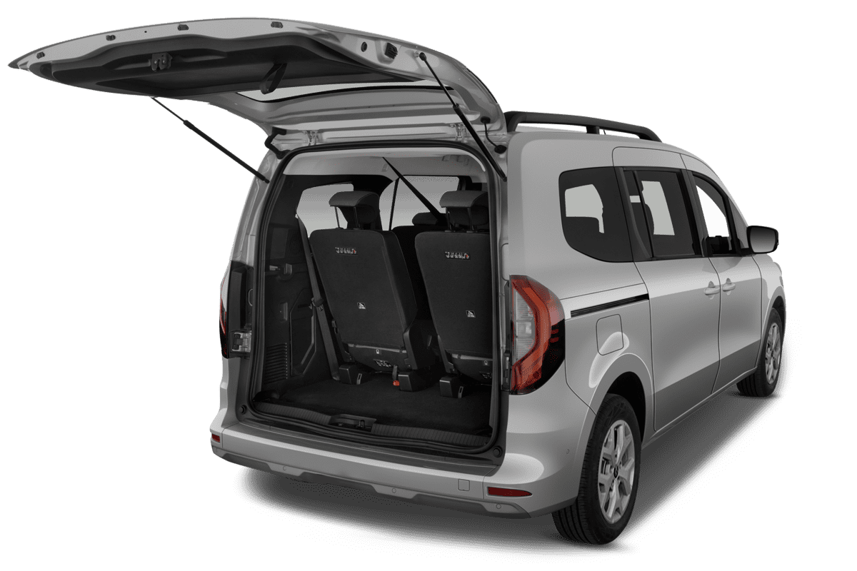 Kofferraum eines Renault Kangoo E-Tech