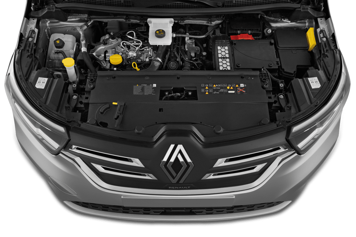 Motorraum eines Renault Grand Kangoo