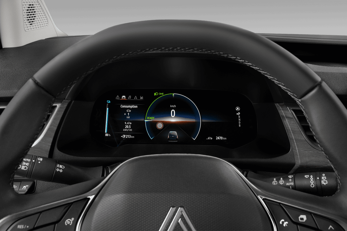 Kombiinstrument eines Renault Grand Kangoo