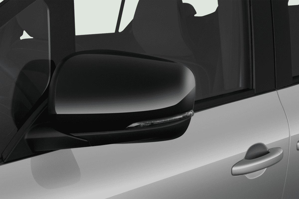 Rückspiegel eines Renault Grand Kangoo