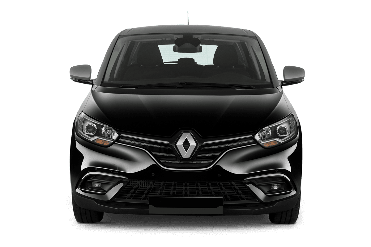 Frontansicht eines Renault Grand Scenic, freigestellt