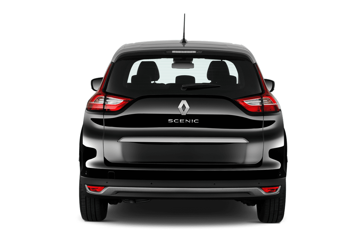 Heckansicht eines Renault Grand Scenic
