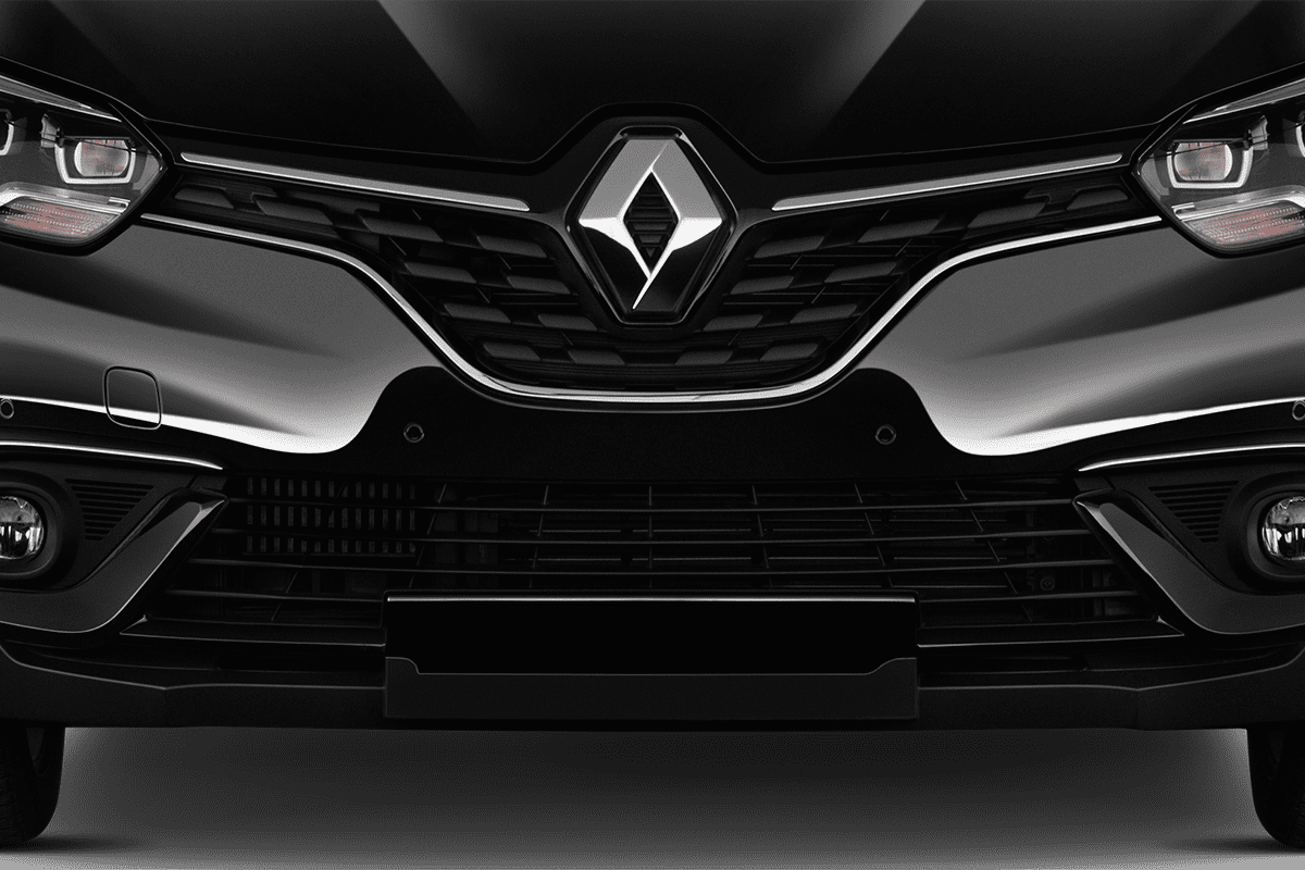 Kühlergrill eines Renault Grand Scenic Black Edition 