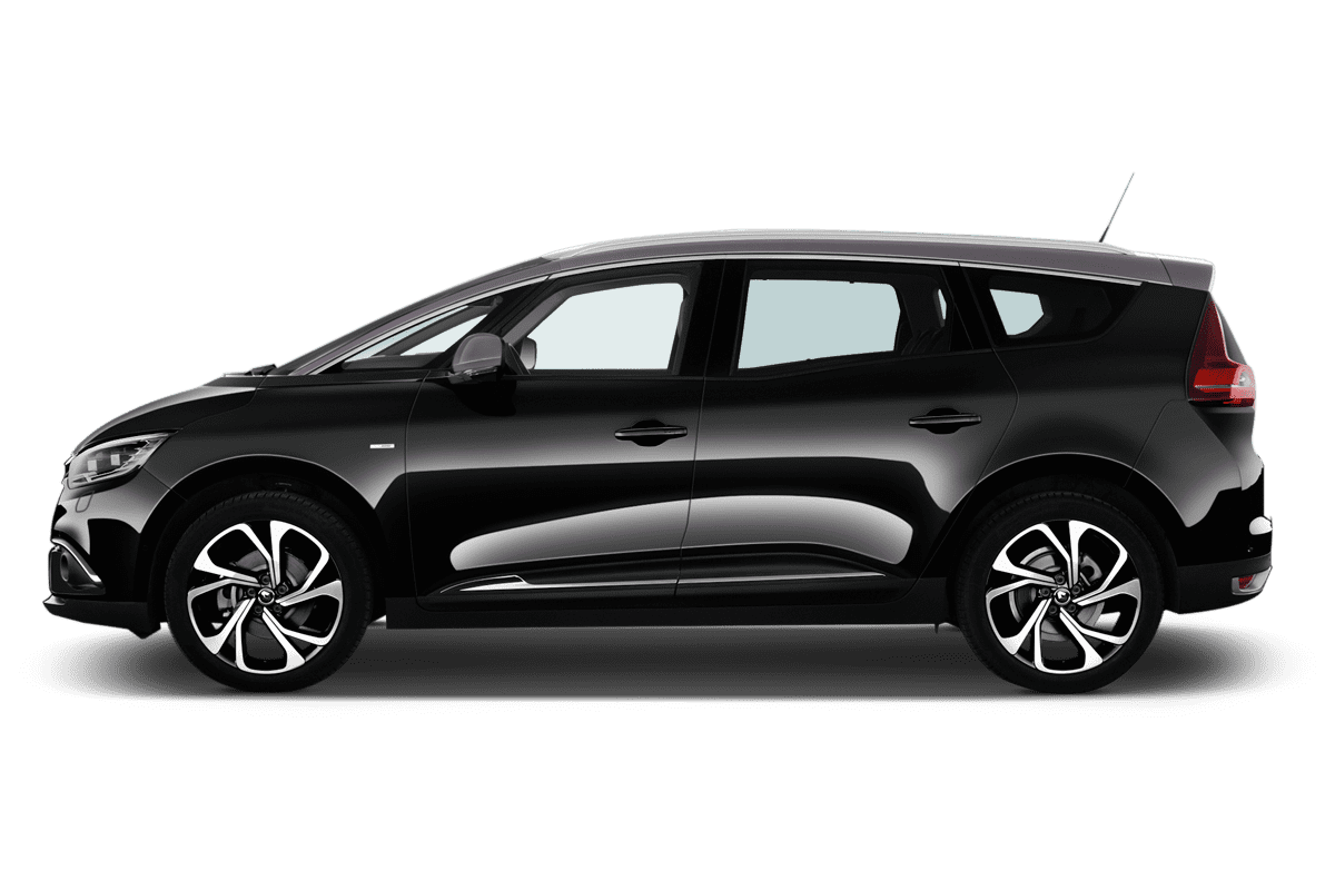 Seitenansicht eines Renault Grand Scenic Black Edition 