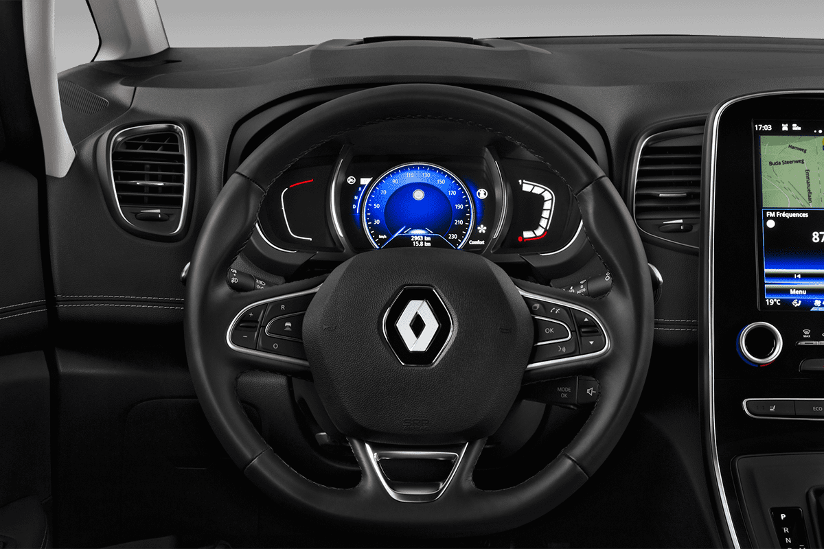 Lenkrad eines Renault Grand Scenic Black Edition 