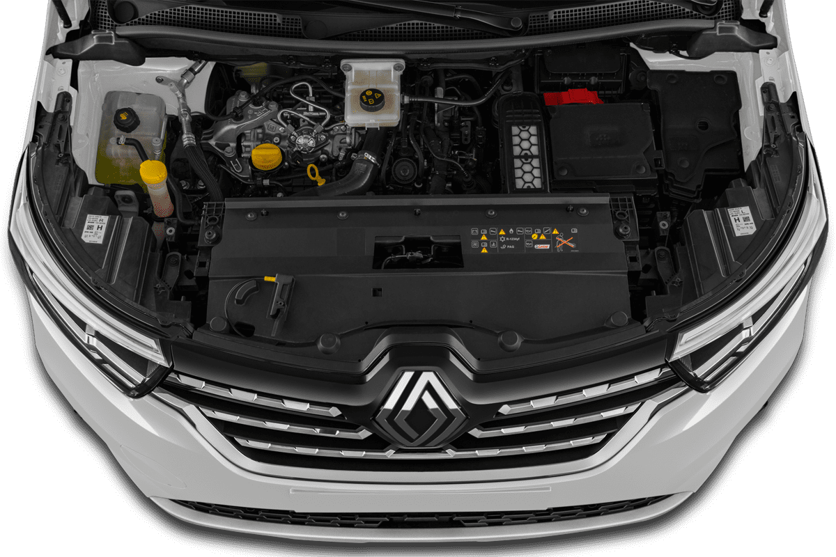 Motorraum eines Renault Kangoo
