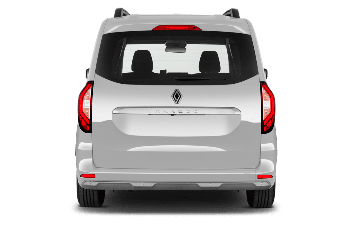 Heckansicht eines Renault Kangoo