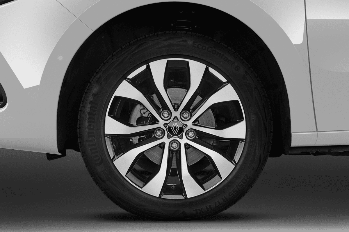 Radkappe oder Felge eines Renault Kangoo