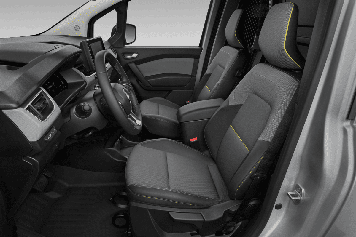 Vordersitze eines Renault Kangoo Rapid E-Tech