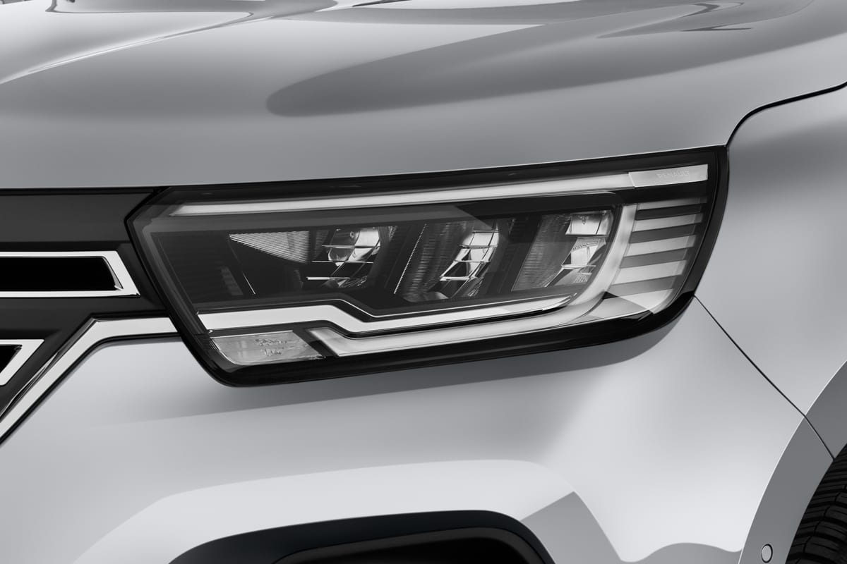 Frontscheinwerfer eines Renault Kangoo Rapid E-Tech