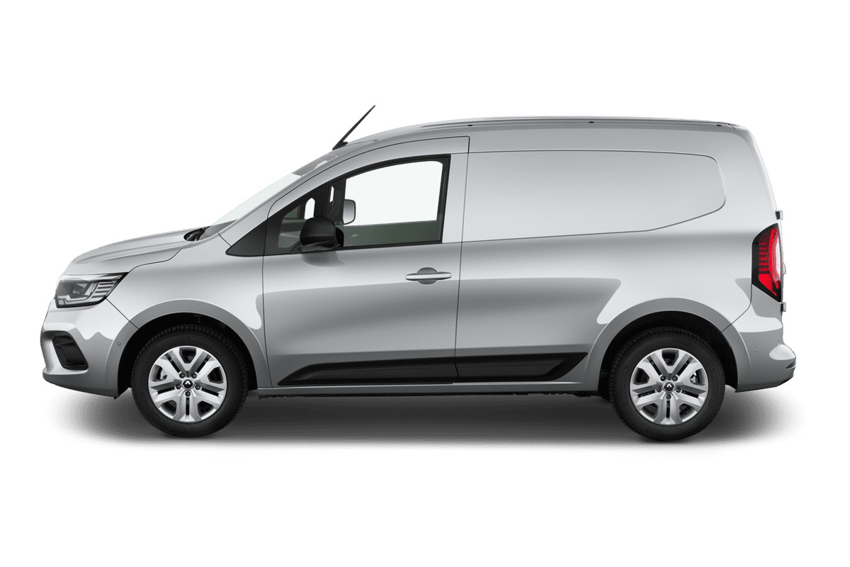 Seitenansicht eines Renault Kangoo Rapid E-Tech