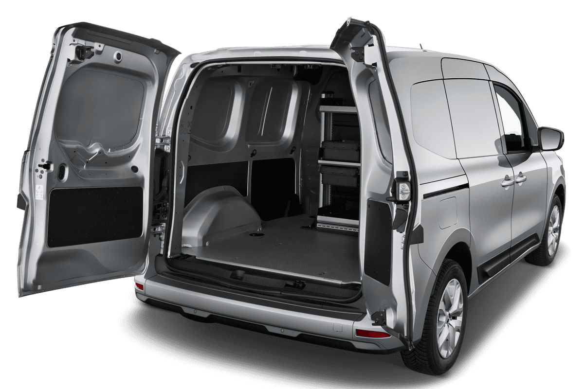 Kofferraum eines Renault Kangoo Rapid E-Tech