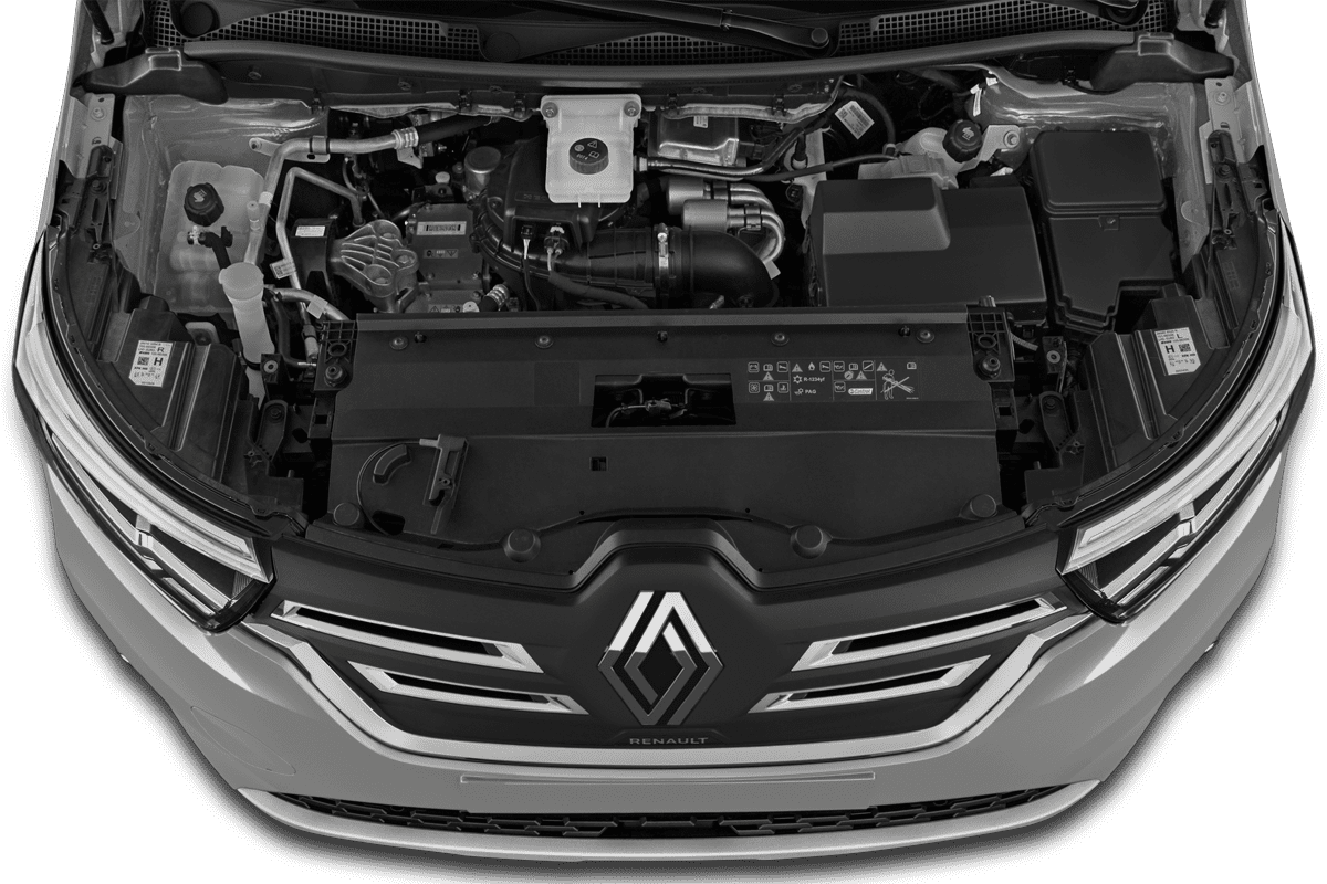 Motorraum eines Renault Kangoo E-Tech