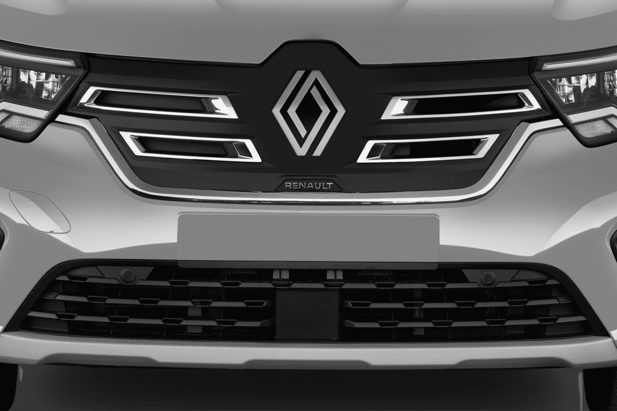 Kühlergrill eines Renault Kangoo E-Tech