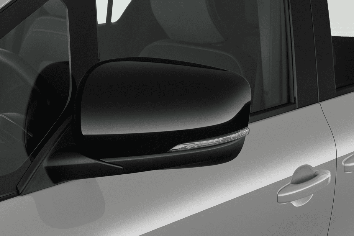 Rückspiegel eines Renault Kangoo E-Tech