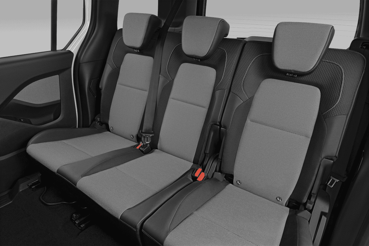 Rücksitzbank eines Renault Kangoo E-Tech