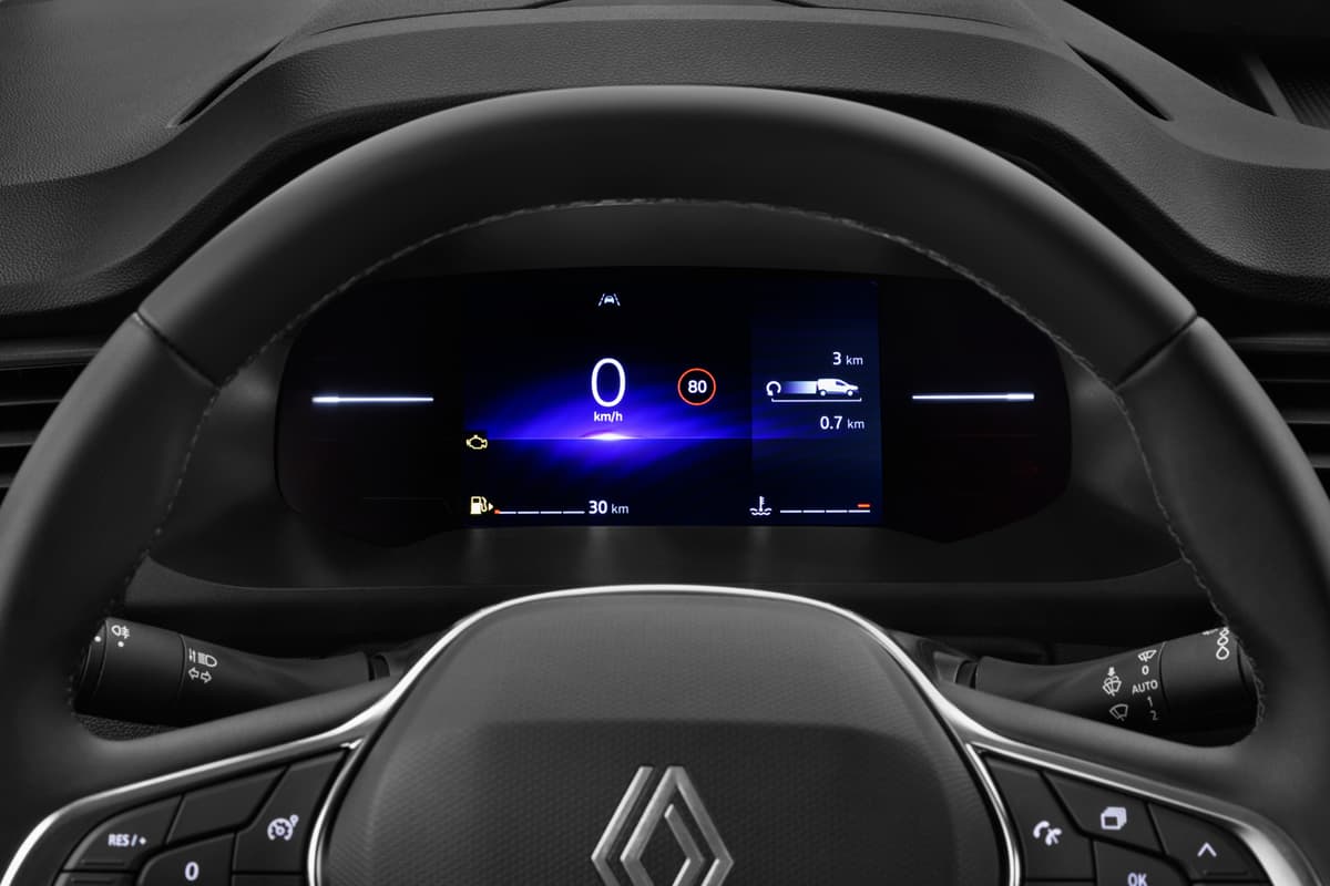 Kombiinstrument eines Renault Kangoo Rapid