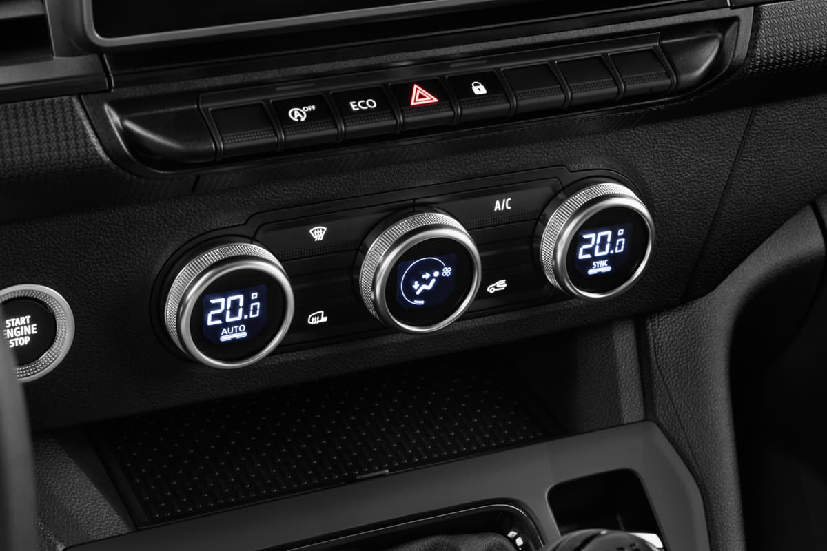 Klimasteuerung eines Renault Kangoo Rapid